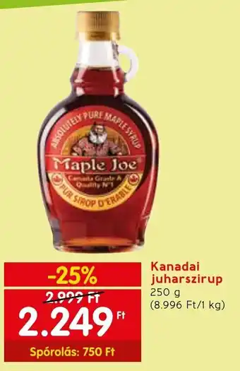 Kanadai juharszirup 250 g