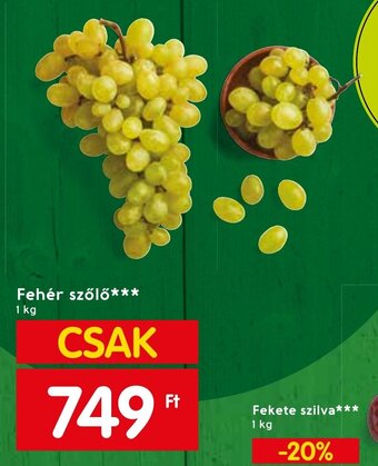 Fehér szőlő 1 kg