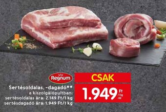 Spar Regnum Sertésoldalas, -dagadó 1 kg ajánlat