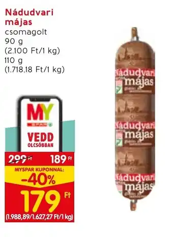 Nádudvari májas 90 / 110 g