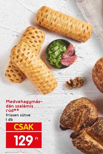 Spar Medvehagymás-dán szalámis rúd 1 db ajánlat