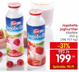 Jogobella joghurtital 250 g