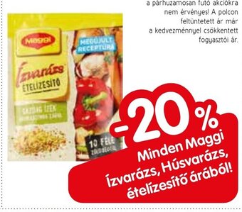 Spar Minden Maggi Ízvarázs, Húsvarázs, ételízesítő árából! ajánlat