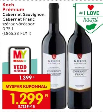 Spar Koch Prémium 0,75 l ajánlat