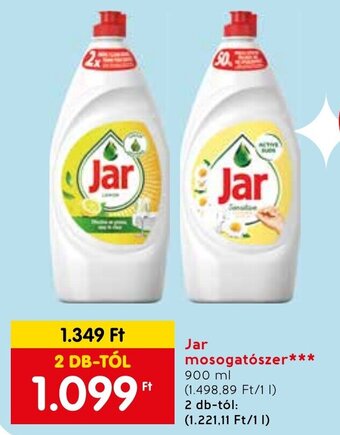 Spar Jar mosogatószer 900 ml ajánlat