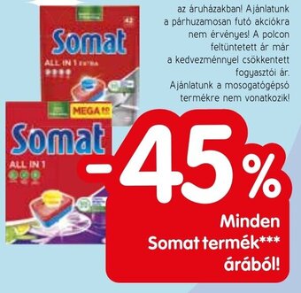 Spar Minden Somat termék árából! ajánlat