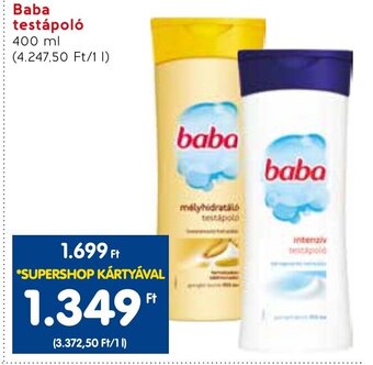 Baba testápoló 400 ml