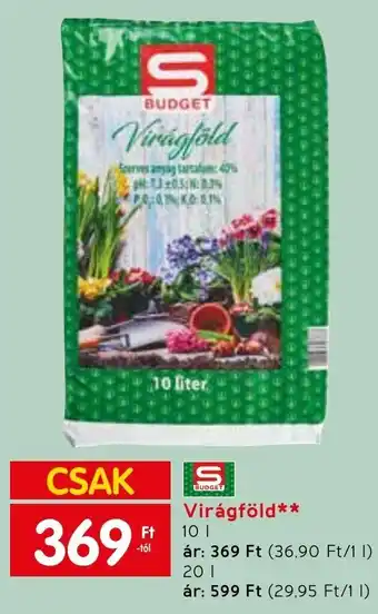 Virágföld 10 / 20 l