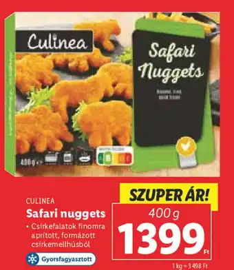 Lidl CULINEA Safari nuggets 400 g ajánlat