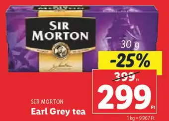 SIR MORTON Earl Grey tea 30 g
