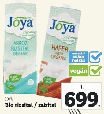 Lidl JOYA Bio rizsital / zabital 1 l ajánlat