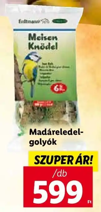 Lidl Madáreledel- golyók 1 db ajánlat
