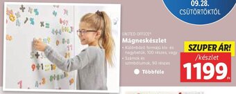 UNITED OFFICE Mágneskészlet