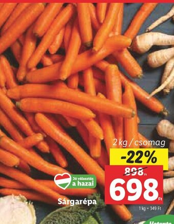 Sárgarépa 2 kg