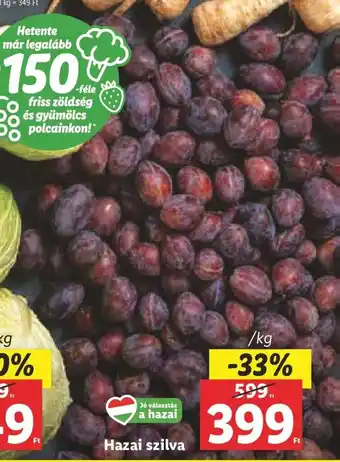 Lidl Hazai szilva 1 kg ajánlat