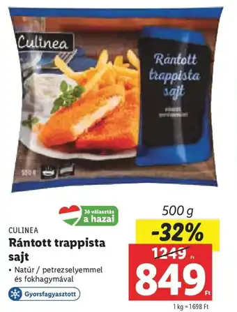 CULINEA Rántott trappista saft 500 g