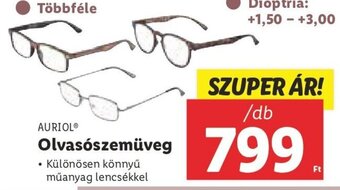 Lidl AURIOL Olvasószemüveg 1 db ajánlat