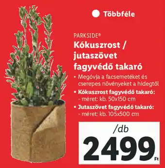 Lidl PARKSIDE Kókuszrost / jutaszövet fagyvédő takaró 1 db ajánlat
