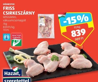 HÚSMESTER FRISS CSIRKESZÁRNY 1 kg