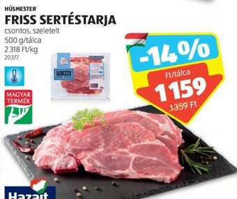 ALDI HÚSMESTER FRISS SERTÉSTARJA 500 g ajánlat