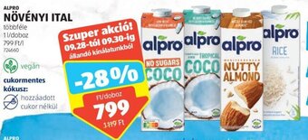 ALDI ALPRO NÖVÉNYI ITAL 1 l ajánlat