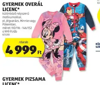 GYERMEK OVERÁL LICENC 1 db