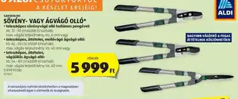 GARDENLINE SÖVÉNY- VAGY ÁGVÁGÓ OLLÓ 1 db