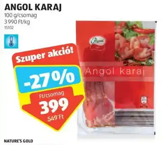 ALDI ANGOL KARAJ 100 g ajánlat