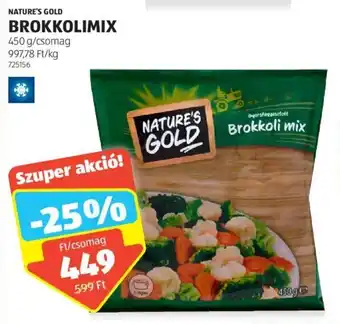 ALDI NATURE'S GOLD BROKKOLIMIX 450 g ajánlat