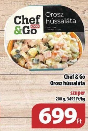 Coop Chef & Go Orosz hússaláta 200 g ajánlat