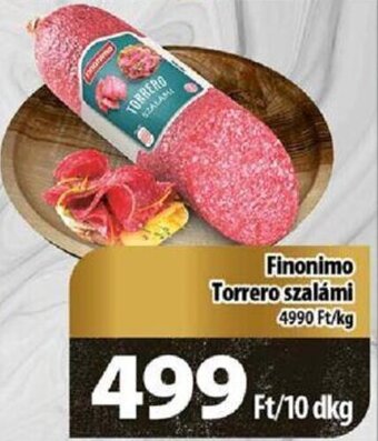 Coop Finonimo Torrero szalámi 10 dkg ajánlat