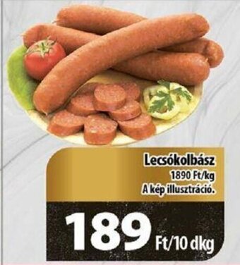 Coop Lecsókolbász 10 dkg ajánlat