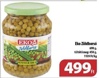 Coop Eko Zöldborsó 690 g ajánlat