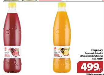 Coop Coop szörp 0,7 l ajánlat