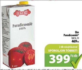 Coop Eko Paradicsomlé 1 l ajánlat
