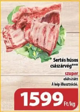 Coop Sertés húsos császárvég 1 kg ajánlat
