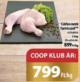 Coop Csirkecomb farrésszel 1 kg ajánlat