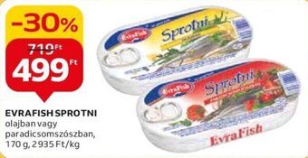 EVRAFISH SPROTNI 170 g