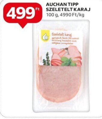 Auchan AUCHAN TIPP SZELETELT KARAJ 100 g ajánlat