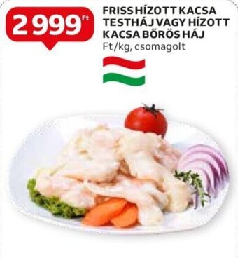 FRISS HÍZOTT KACSA TESTHAJ stb. 1 kg