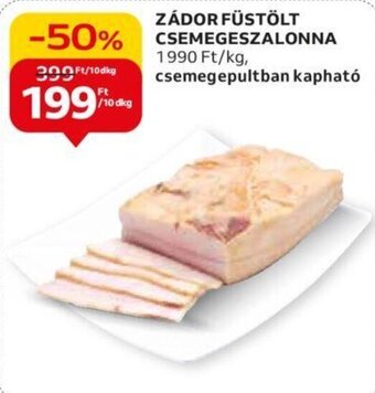 Auchan ZÁDOR FÜSTÖLT CSEMEGESZALONNA 10 dkg ajánlat