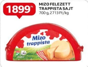 Auchan MIZO FELEZETT TRAPPISTA SAJT 700 g ajánlat