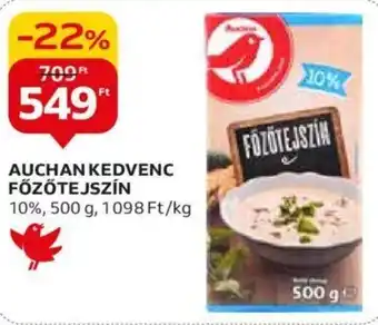 Auchan AUCHAN KEDVENC FŐZŐTEJSZÍN 500 g ajánlat
