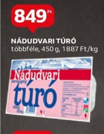 Auchan NÁDUDVARI TÚRÓ 450 g ajánlat