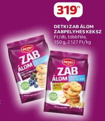 Auchan DETKIZABÁLOM ZABPELYHES KEKSZ 150 g ajánlat