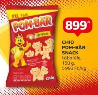 Auchan CHIO POM-BÄR SNACK 150 g ajánlat