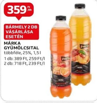 Auchan MÁRKA GYÜMÖLCSITAL 1,5 l ajánlat