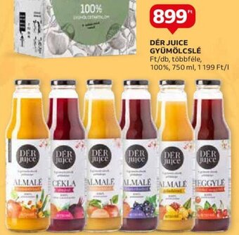 DÉR JUICE GYÜMÖLCSLÉ 750 ml