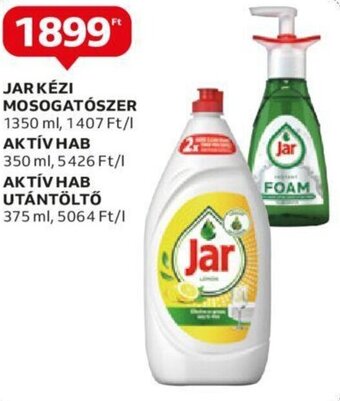 Auchan JAR KÉZI MOSOGATÓSZER stb. 1350 - 350 ml ajánlat