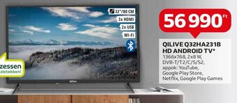 Auchan QILIVE Q32HA231B HD ANDROID TV 1 db ajánlat
